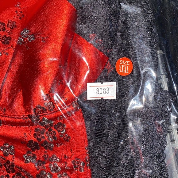 New! Sexy Party Bustier Red Corset Size 3XL - Picture 4 of 4